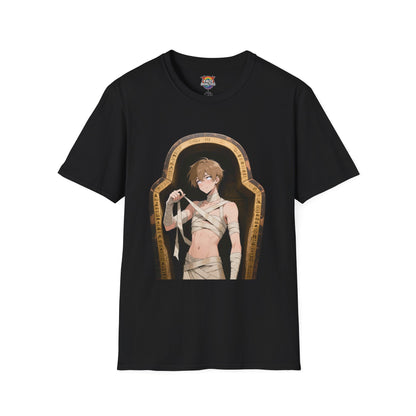 Imhotep Mummy Heartthrob Unisex T-Shirt — Gothic Anime Monster Streetwear | Yaoi Monsters