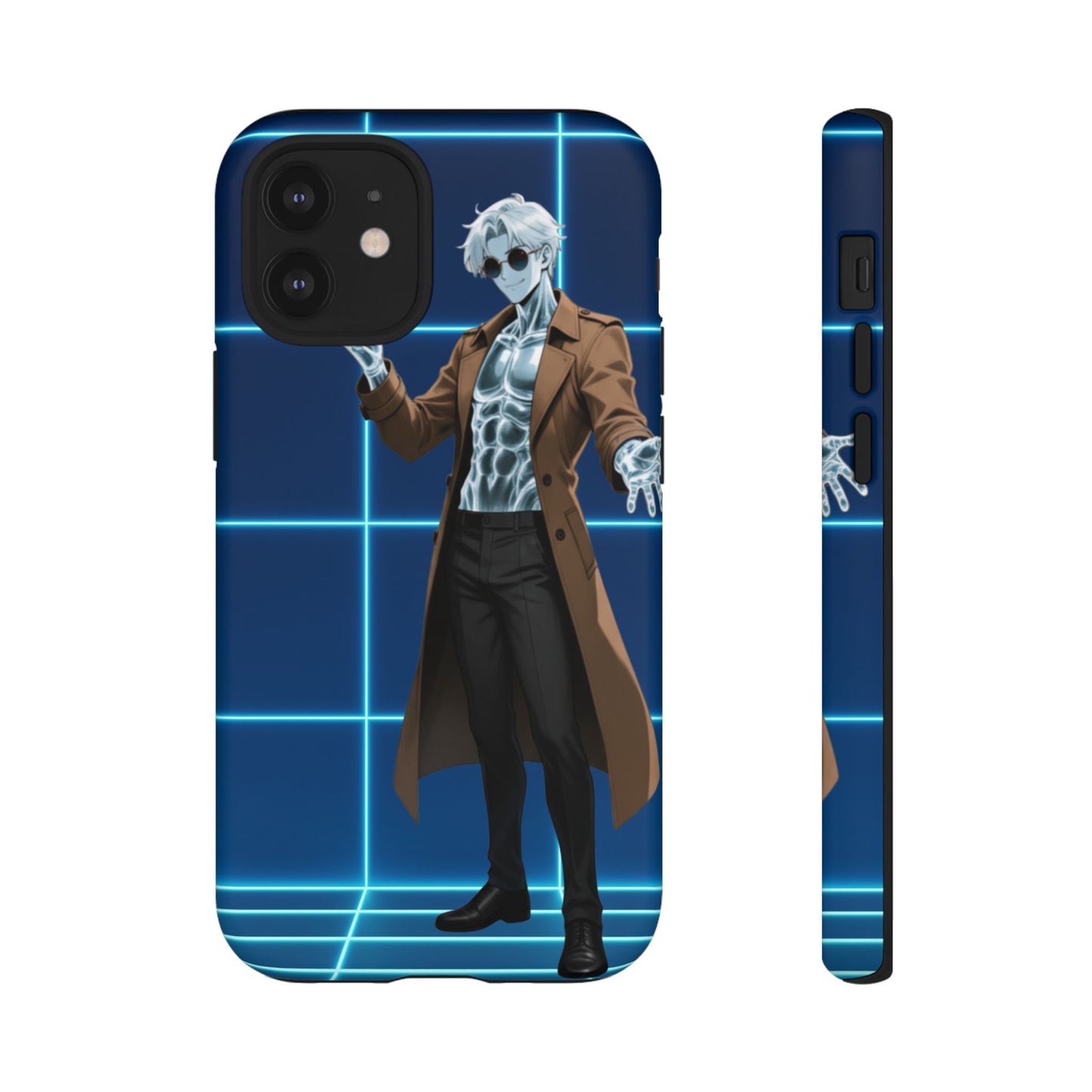 Theodore Marvel Invisible Man Anime Phone Case – iPhone, Samsung & Google Pixel (3D Wrap, Shock-Absorbing) | Yaoi Monsters