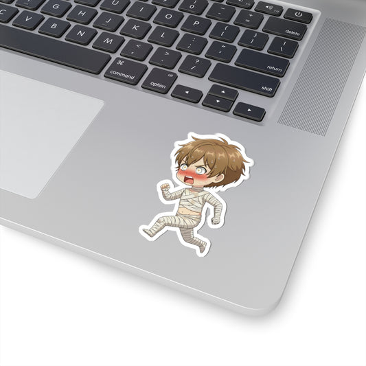 Cutie Monsters Imhotep “Love Panic” Vinyl Sticker – Running Away Right