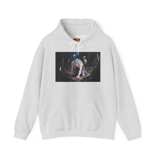 Luca Moonlit Werewolf Unisex Hoodie — Anime Wolfman Sweatshirt | Yaoi Monsters