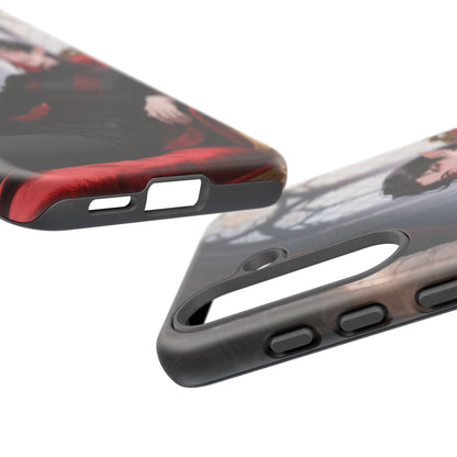 Dracula Velvet Chaise Gothic Vampire Phone Case — Anime Dracula Cover (iPhone, Samsung & Pixel) | Yaoi Monsters