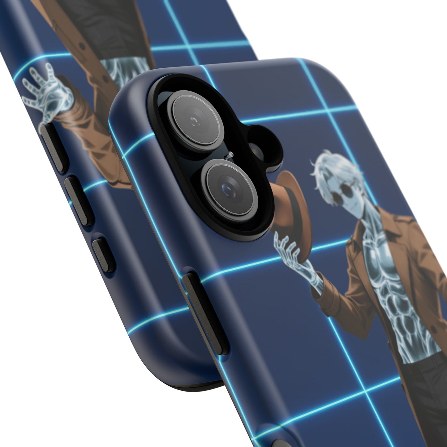 Theodore Marvel Invisible Man Anime Phone Case – iPhone, Samsung & Google Pixel (3D Wrap, Shock-Absorbing) | Yaoi Monsters