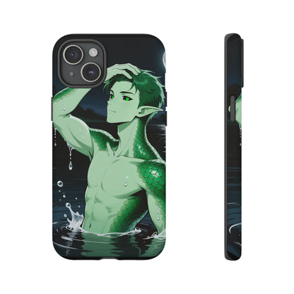 Kel Sea Creature Anime Phone Case — 3D Wrap, Shock-Absorbing (iPhone / Samsung / Pixel) | Yaoi Monsters