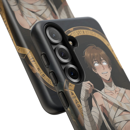 Imhotep Mummy Phone Case – iPhone, Samsung Galaxy & Google Pixel | 3D Wrap Gothic Anime Cover | Yaoi Monsters