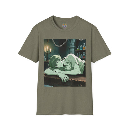 Adam Frankenstein Unisex T-Shirt — Gothic Monster Anime Tee | Yaoi Monsters