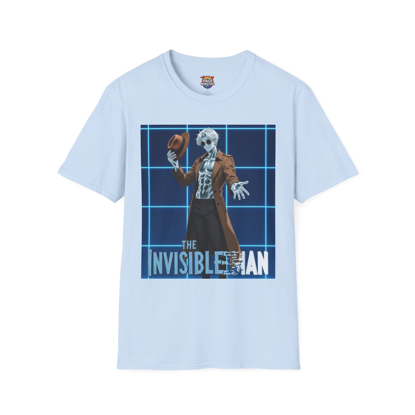 Theodore Marvel Invisible Man Unisex T-Shirt — Horror Anime Graphic Tee | Yaoi Monsters