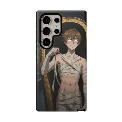 Imhotep Mummy Phone Case – iPhone, Samsung Galaxy & Google Pixel | 3D Wrap Gothic Anime Cover | Yaoi Monsters