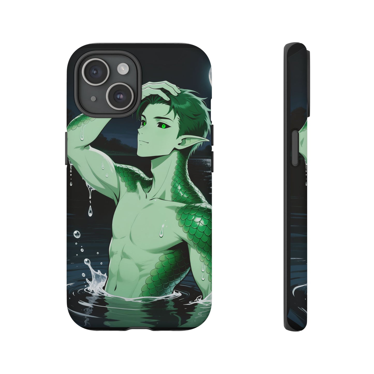 Kel Sea Creature Anime Phone Case — 3D Wrap, Shock-Absorbing (iPhone / Samsung / Pixel) | Yaoi Monsters