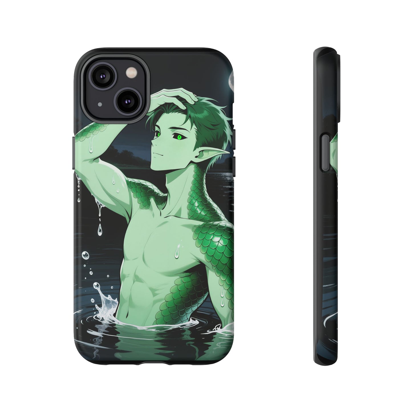 Kel Sea Creature Anime Phone Case — 3D Wrap, Shock-Absorbing (iPhone / Samsung / Pixel) | Yaoi Monsters