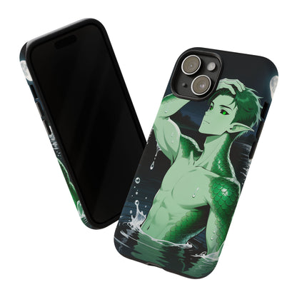 Kel Sea Creature Anime Phone Case — 3D Wrap, Shock-Absorbing (iPhone / Samsung / Pixel) | Yaoi Monsters
