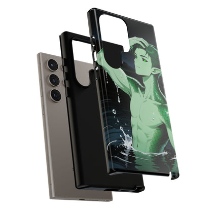 Kel Sea Creature Anime Phone Case — 3D Wrap, Shock-Absorbing (iPhone / Samsung / Pixel) | Yaoi Monsters