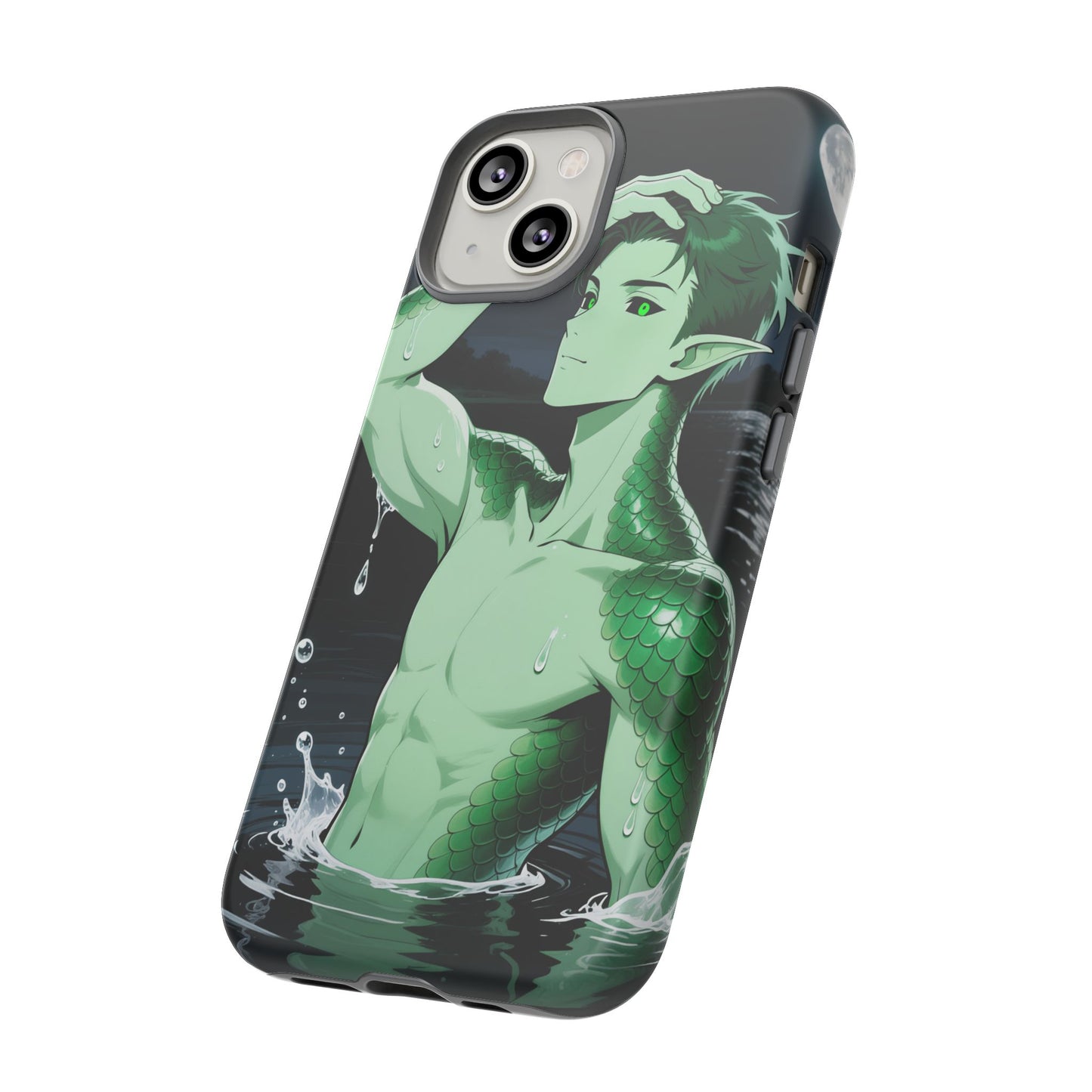 Kel Sea Creature Anime Phone Case — 3D Wrap, Shock-Absorbing (iPhone / Samsung / Pixel) | Yaoi Monsters