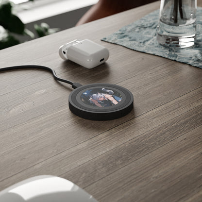 Luca Moonlit Werewolf Wireless Charger — Qi Charging Pad for iPhone, Samsung Galaxy & Google Pixel | Yaoi Monsters