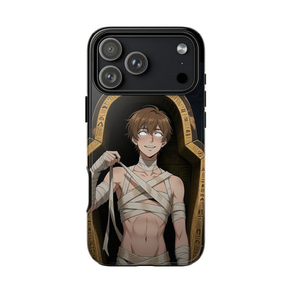 Imhotep Mummy Phone Case – iPhone, Samsung Galaxy & Google Pixel | 3D Wrap Gothic Anime Cover | Yaoi Monsters