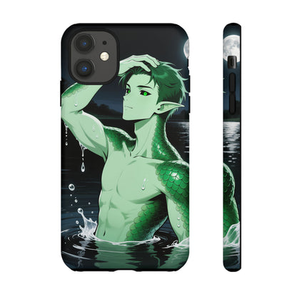 Kel Sea Creature Anime Phone Case — 3D Wrap, Shock-Absorbing (iPhone / Samsung / Pixel) | Yaoi Monsters