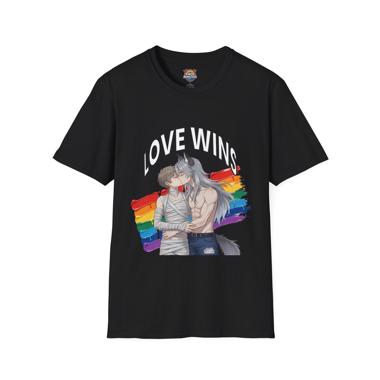 Love Wins – Luca x Imhotep Mummy & Werewolf BL Pride Tee