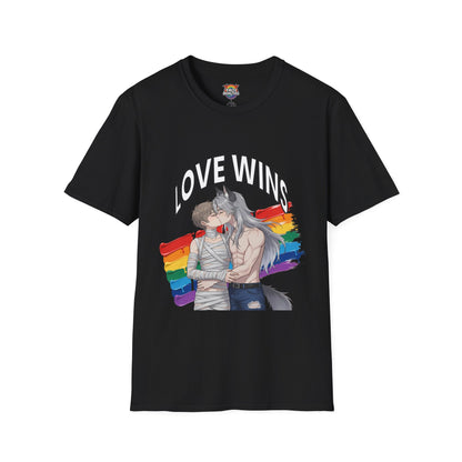 Love Wins – Luca x Imhotep Mummy & Werewolf BL Pride Tee