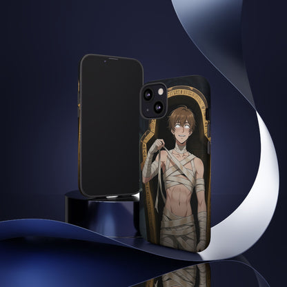 Imhotep Mummy Phone Case – iPhone, Samsung Galaxy & Google Pixel | 3D Wrap Gothic Anime Cover | Yaoi Monsters