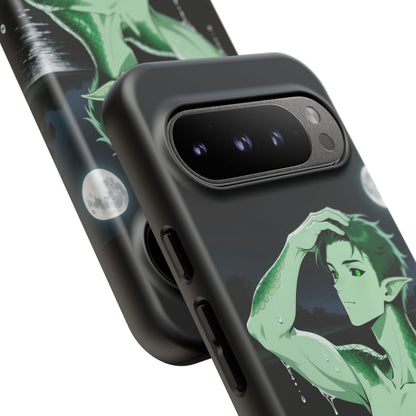 Kel Sea Creature Anime Phone Case — 3D Wrap, Shock-Absorbing (iPhone / Samsung / Pixel) | Yaoi Monsters
