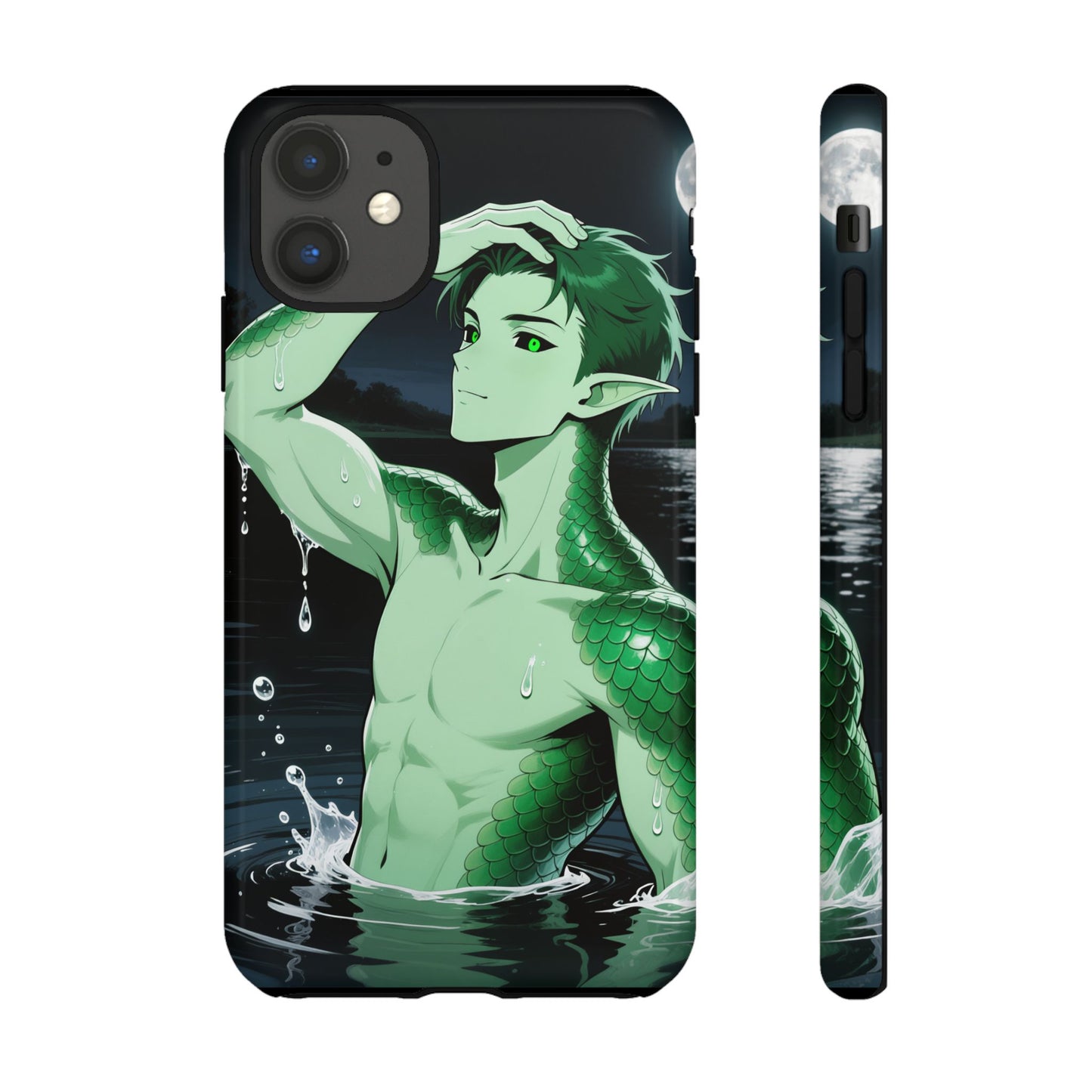 Kel Sea Creature Anime Phone Case — 3D Wrap, Shock-Absorbing (iPhone / Samsung / Pixel) | Yaoi Monsters