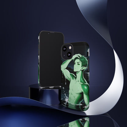 Kel Sea Creature Anime Phone Case — 3D Wrap, Shock-Absorbing (iPhone / Samsung / Pixel) | Yaoi Monsters