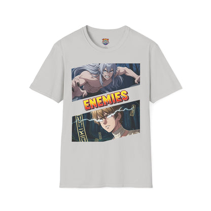 Enemies to Lovers Luca x Imhotep Unisex T-Shirt — Werewolf x Mummy BL Anime Tee | Yaoi Monsters