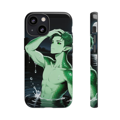 Kel Sea Creature Anime Phone Case — 3D Wrap, Shock-Absorbing (iPhone / Samsung / Pixel) | Yaoi Monsters
