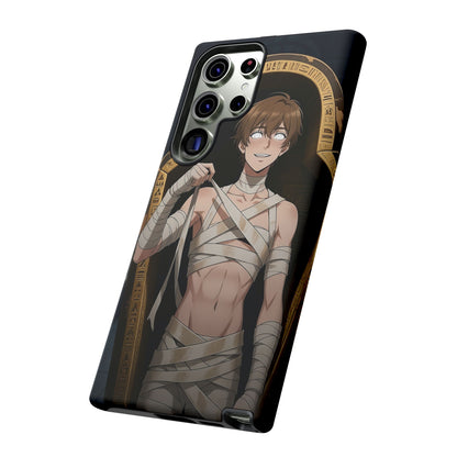 Imhotep Mummy Phone Case – iPhone, Samsung Galaxy & Google Pixel | 3D Wrap Gothic Anime Cover | Yaoi Monsters
