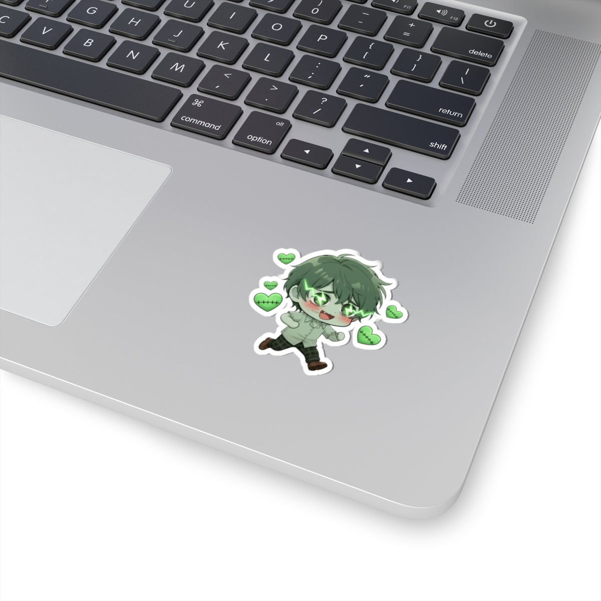 Cutie Monsters Adam “Love Charge” Vinyl Sticker – Running Left
