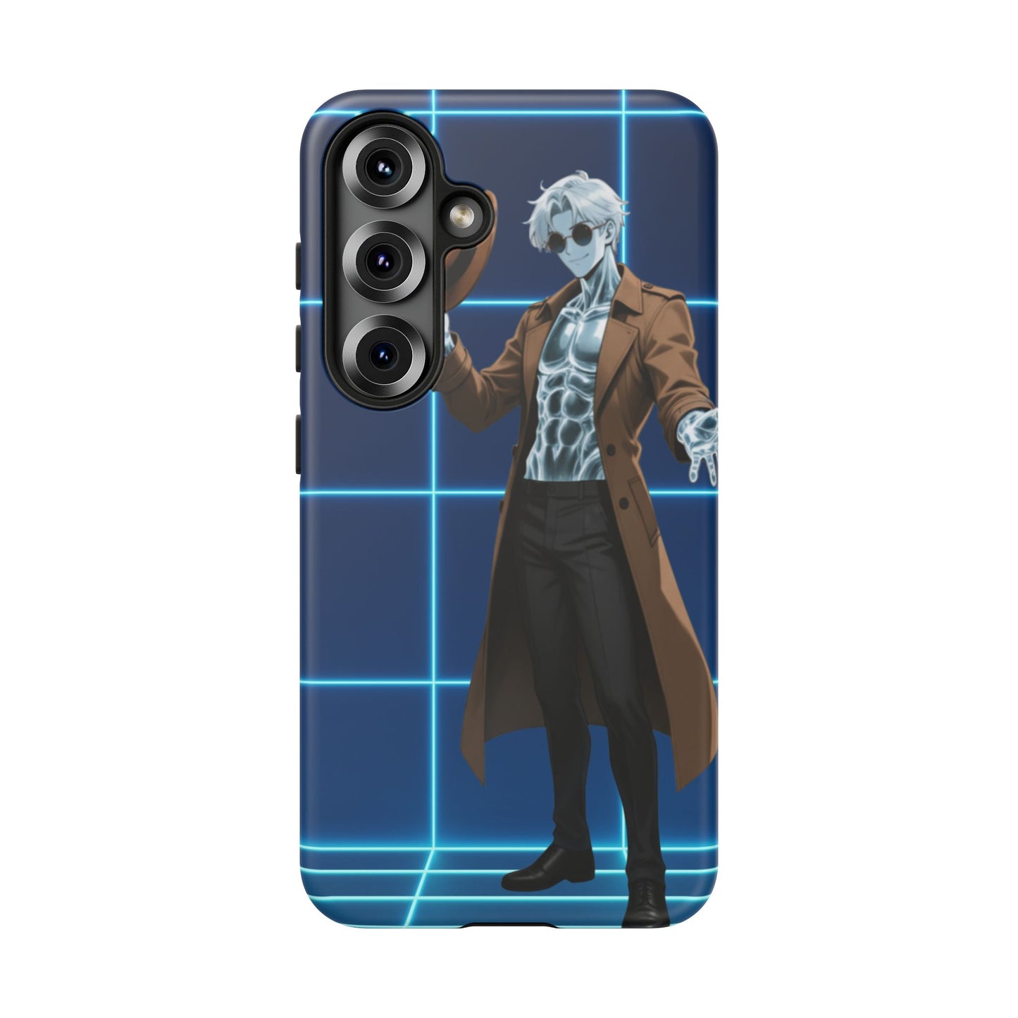Theodore Marvel Invisible Man Anime Phone Case – iPhone, Samsung & Google Pixel (3D Wrap, Shock-Absorbing) | Yaoi Monsters