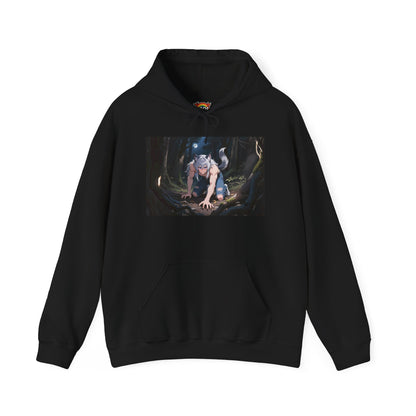 Luca Moonlit Werewolf Unisex Hoodie — Anime Wolfman Sweatshirt | Yaoi Monsters