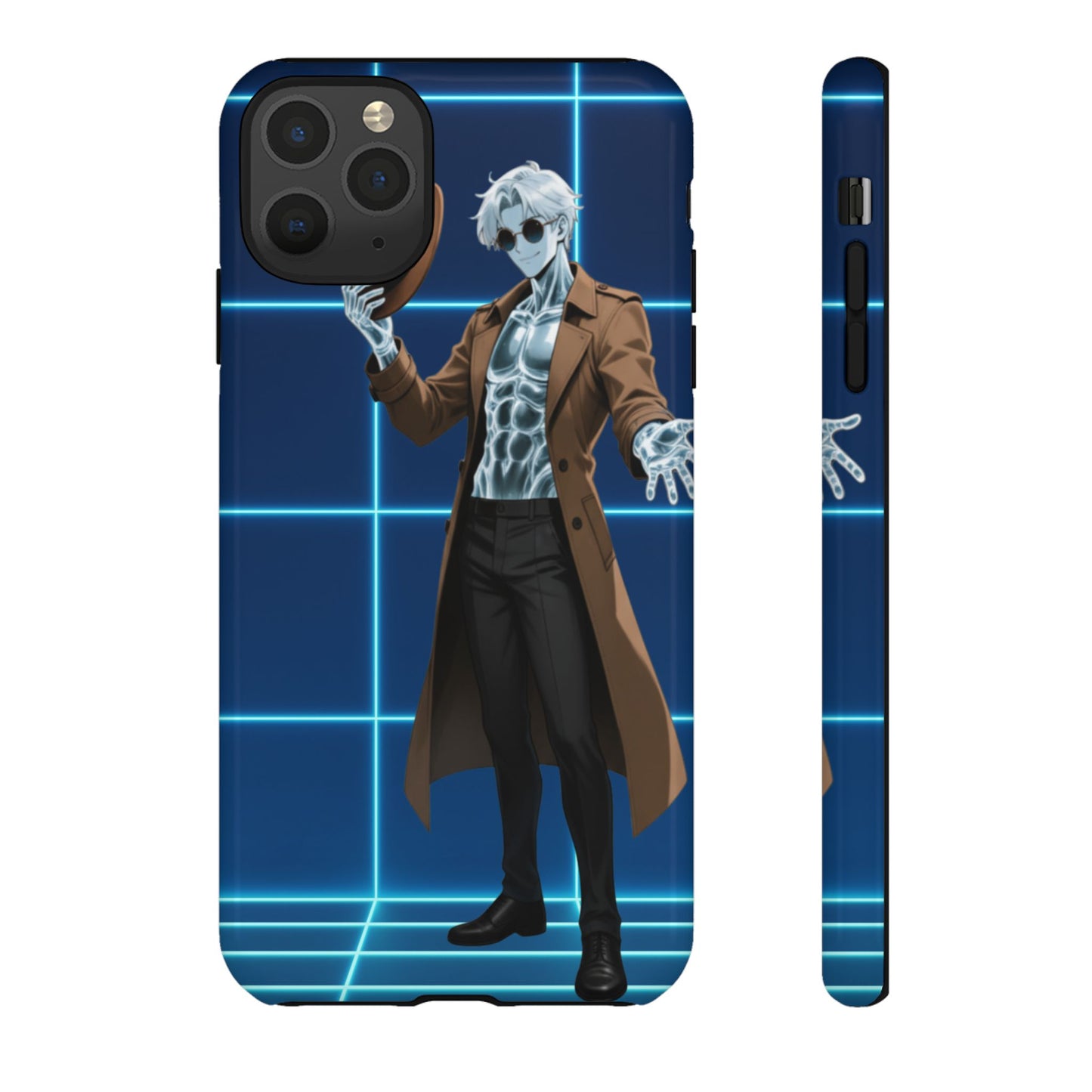 Theodore Marvel Invisible Man Anime Phone Case – iPhone, Samsung & Google Pixel (3D Wrap, Shock-Absorbing) | Yaoi Monsters
