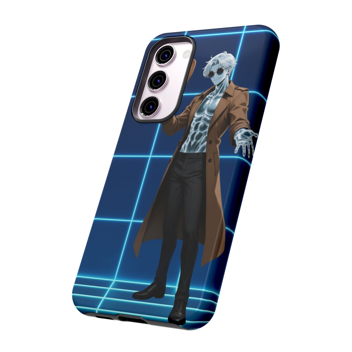 Theodore Marvel Invisible Man Anime Phone Case – iPhone, Samsung & Google Pixel (3D Wrap, Shock-Absorbing) | Yaoi Monsters