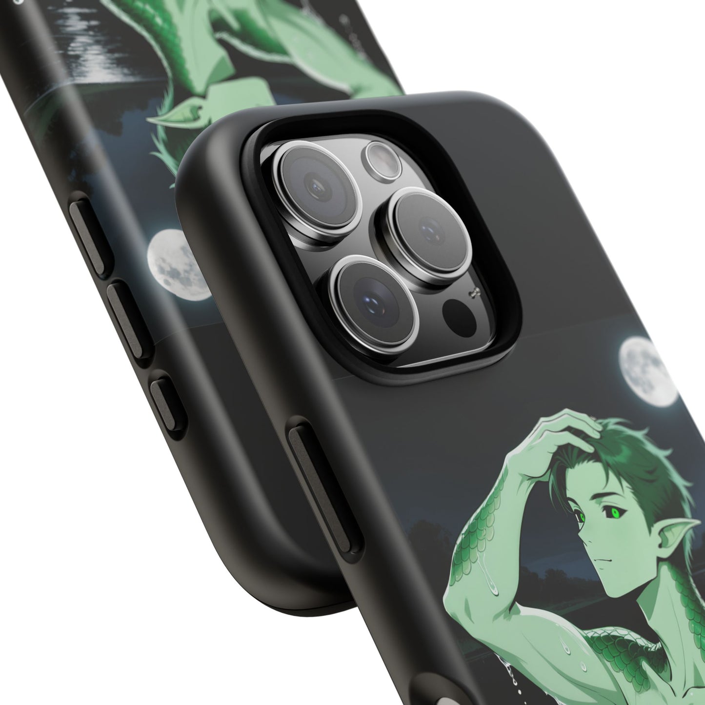 Kel Sea Creature Anime Phone Case — 3D Wrap, Shock-Absorbing (iPhone / Samsung / Pixel) | Yaoi Monsters