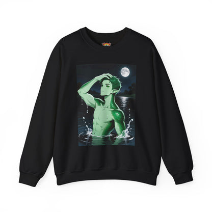 Kel Sea Creature Anime Crewneck Sweatshirt — Unisex Heavy-Blend Pullover | Yaoi Monsters