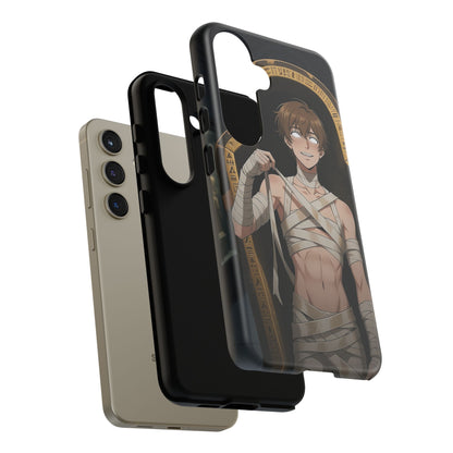 Imhotep Mummy Phone Case – iPhone, Samsung Galaxy & Google Pixel | 3D Wrap Gothic Anime Cover | Yaoi Monsters