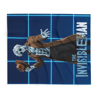 Theodore Marvel Invisible Man Lab Fleece Blanket — Anime Invisible Man Throw | Yaoi Monsters