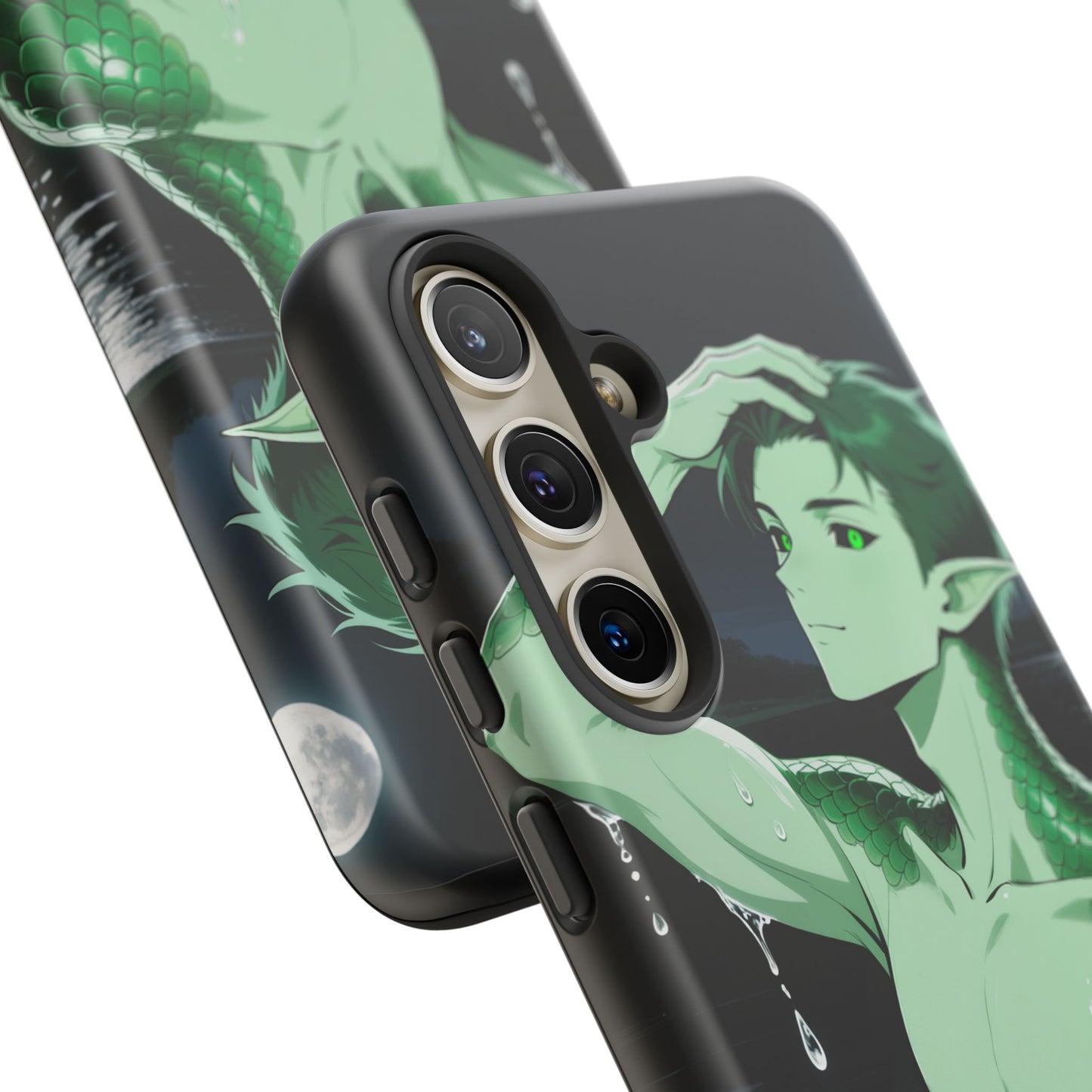 Kel Sea Creature Anime Phone Case — 3D Wrap, Shock-Absorbing (iPhone / Samsung / Pixel) | Yaoi Monsters