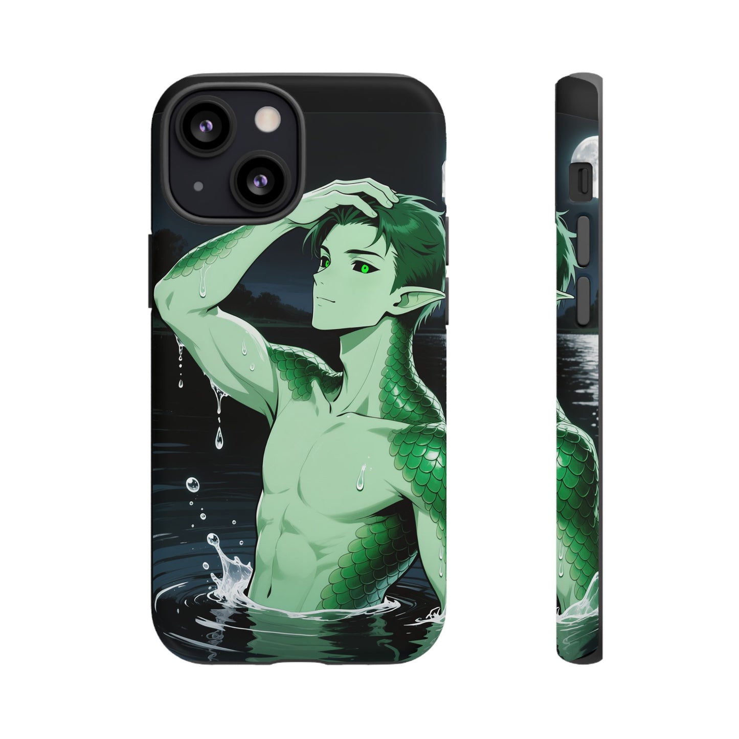 Kel Sea Creature Anime Phone Case — 3D Wrap, Shock-Absorbing (iPhone / Samsung / Pixel) | Yaoi Monsters