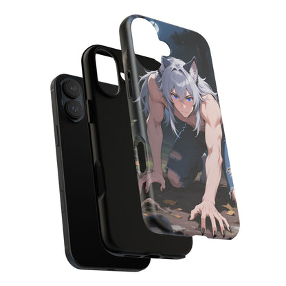 Luca Moonlit Werewolf Tough Phone Case — Anime Wolfman Cover (iPhone, Samsung Galaxy & Google Pixel) | Yaoi Monsters