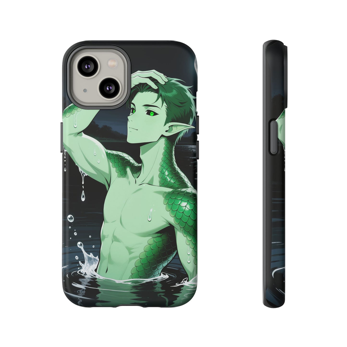 Kel Sea Creature Anime Phone Case — 3D Wrap, Shock-Absorbing (iPhone / Samsung / Pixel) | Yaoi Monsters