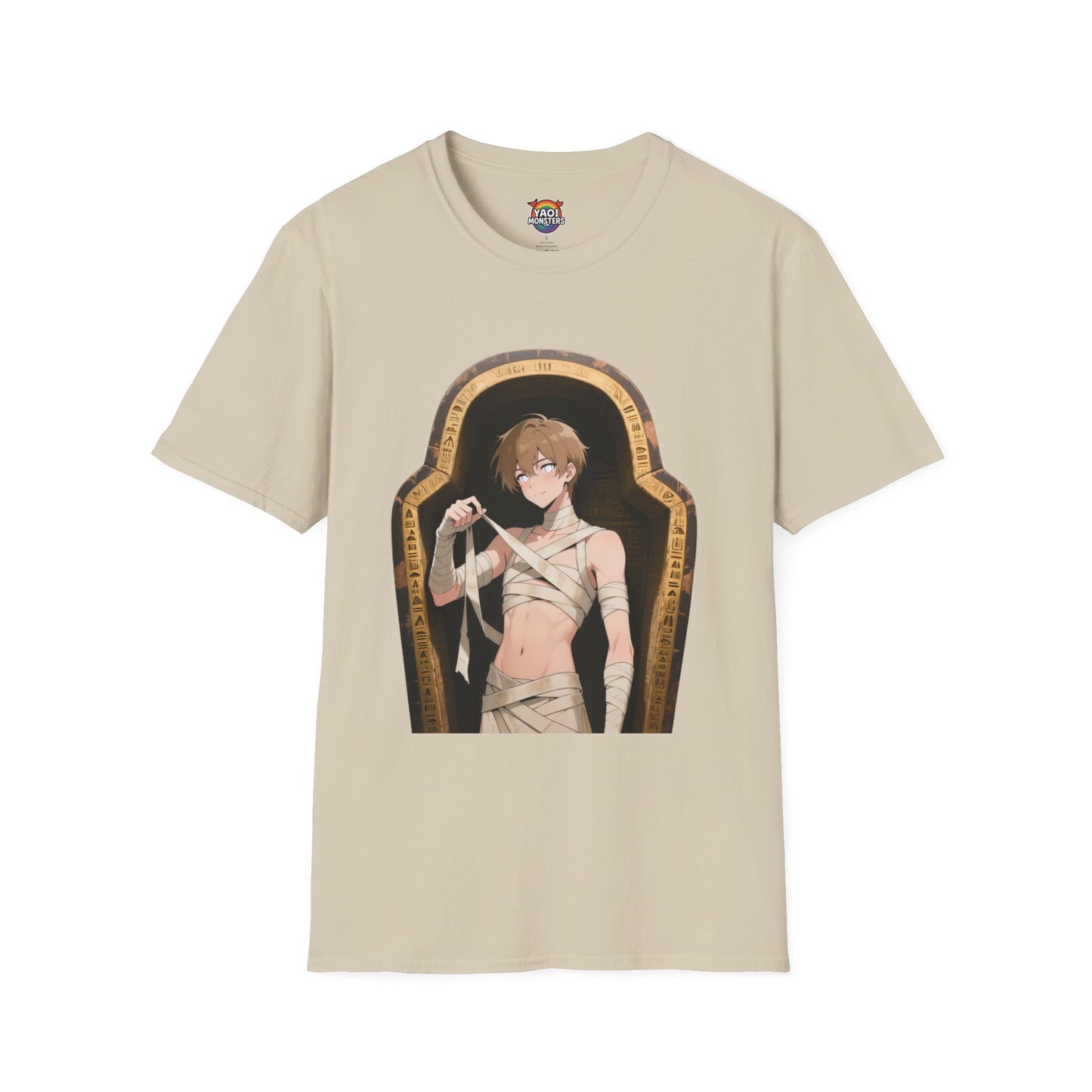 Imhotep Mummy Heartthrob Unisex T-Shirt — Gothic Anime Monster Streetwear | Yaoi Monsters