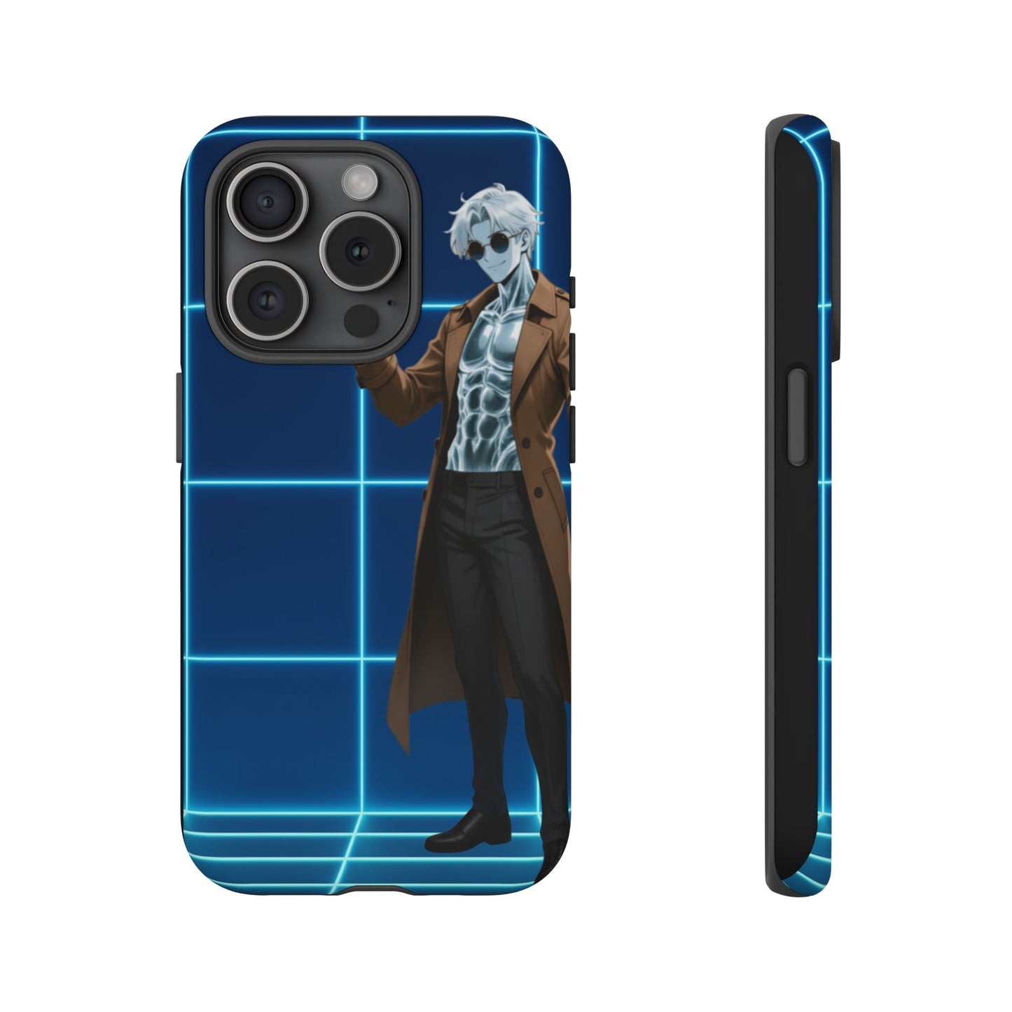 Theodore Marvel Invisible Man Anime Phone Case – iPhone, Samsung & Google Pixel (3D Wrap, Shock-Absorbing) | Yaoi Monsters