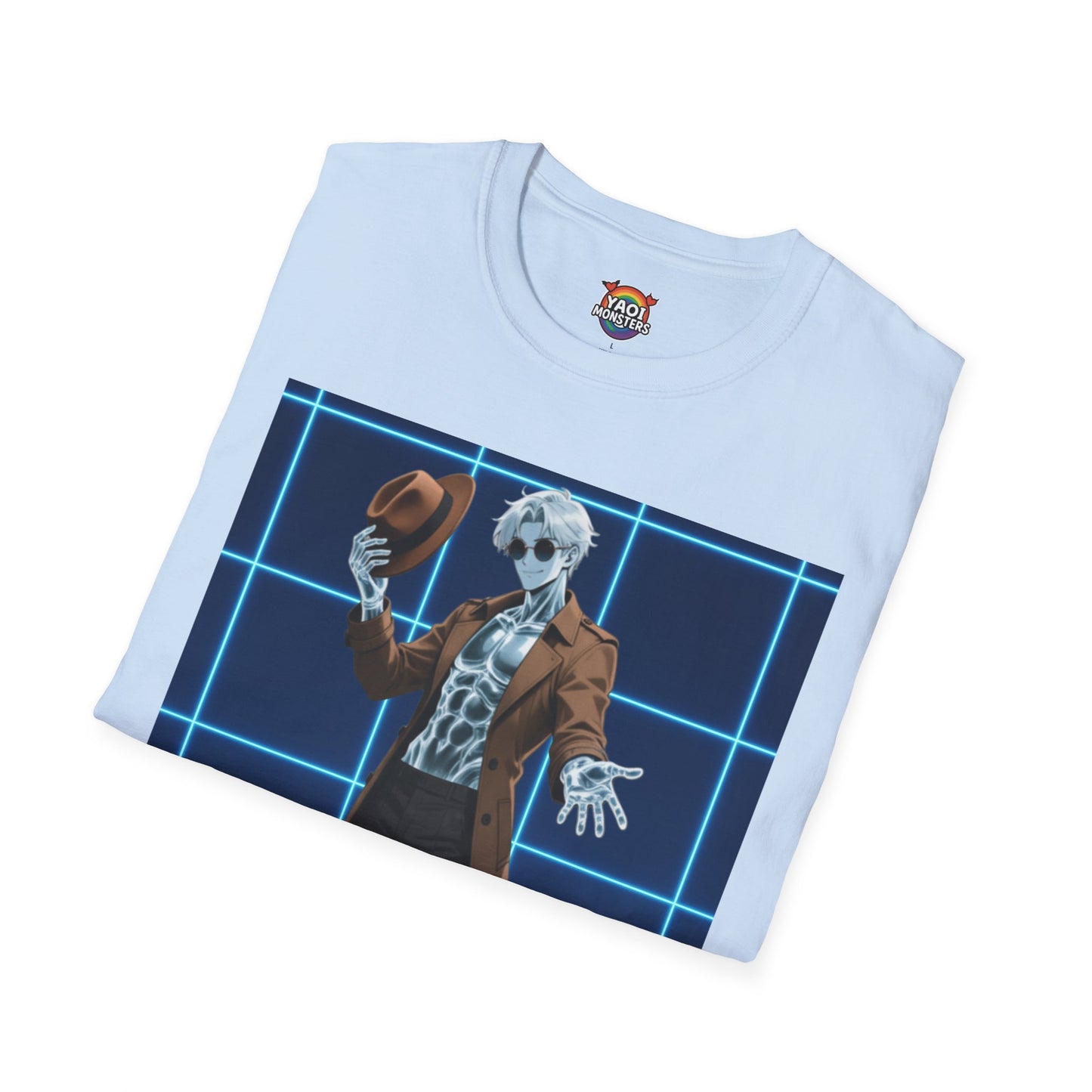 Theodore Marvel Invisible Man Unisex T-Shirt — Horror Anime Graphic Tee | Yaoi Monsters