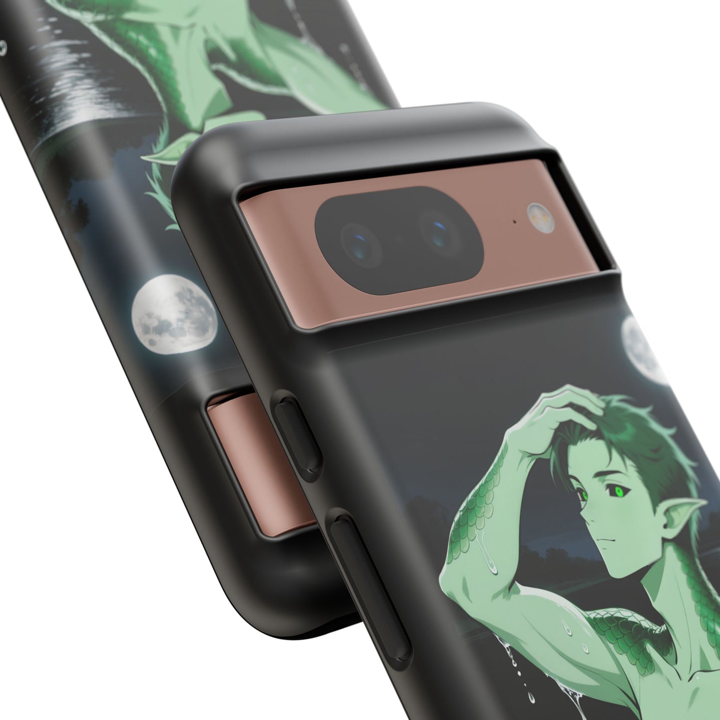 Kel Sea Creature Anime Phone Case — 3D Wrap, Shock-Absorbing (iPhone / Samsung / Pixel) | Yaoi Monsters