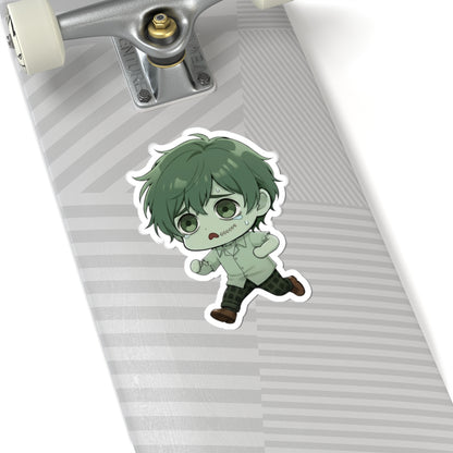 Cutie Monsters Adam “Panic” Vinyl Sticker – Running Away