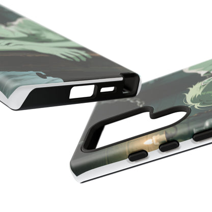 Electric Stare Frankenstein Phone Case — Anime Adam Cover (iPhone, Samsung & Pixel) | Yaoi Monsters