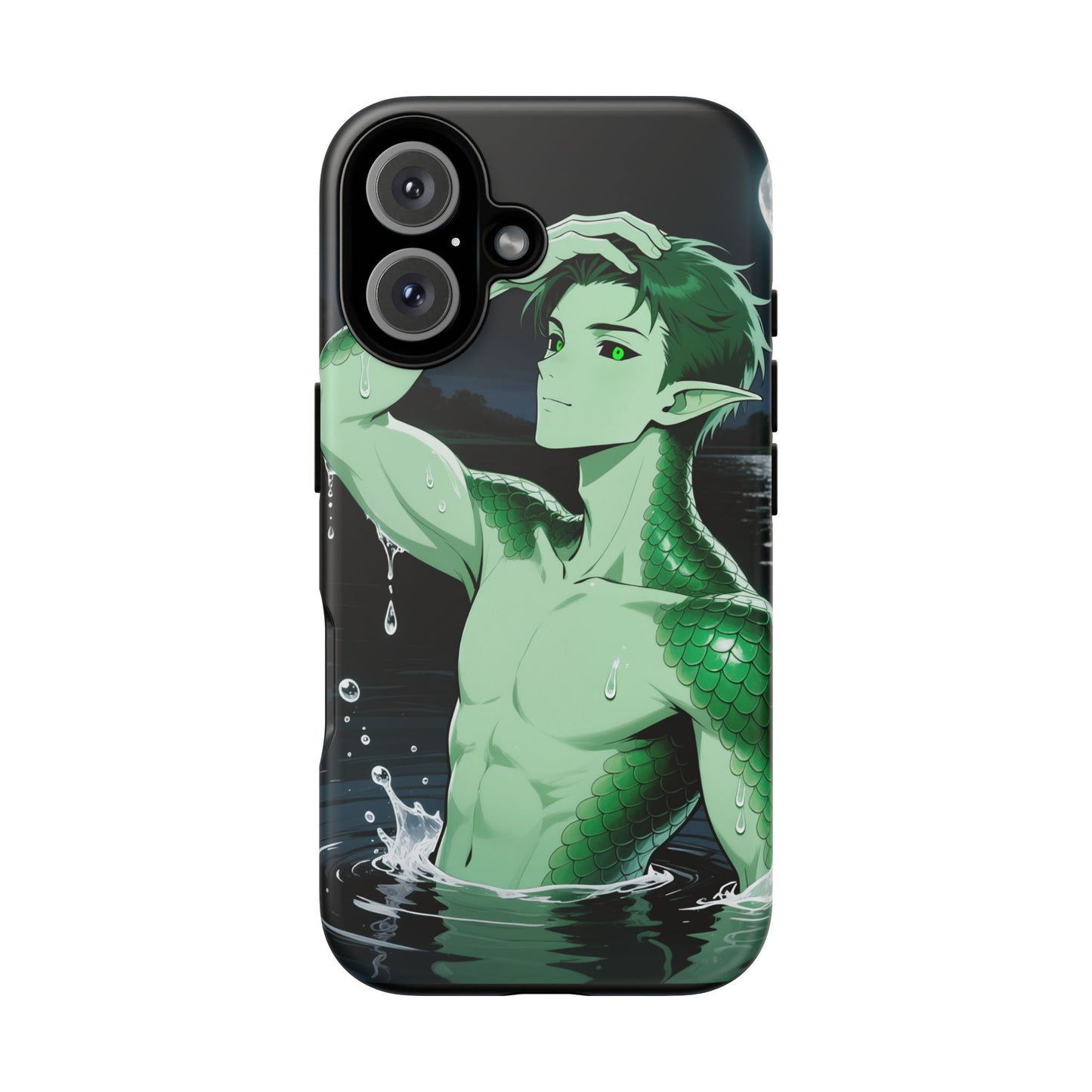 Kel Sea Creature Anime Phone Case — 3D Wrap, Shock-Absorbing (iPhone / Samsung / Pixel) | Yaoi Monsters