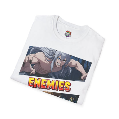 Enemies to Lovers Luca x Imhotep Unisex T-Shirt — Werewolf x Mummy BL Anime Tee | Yaoi Monsters