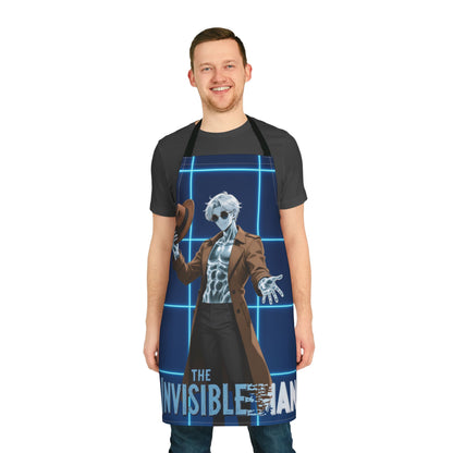 Theodore Marvel Invisible Man Apron — Mad Scientist Kitchen & Craft Apron (Customizable) | Yaoi Monsters